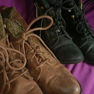 2 Pair Boots